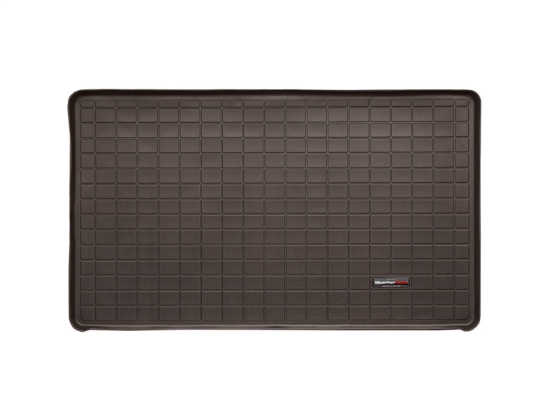 Ford Expedition EL Cargo Liner - WeatherTech - Behind 3rd Row Seating, Textured Finish - Cocoa - `07-`14