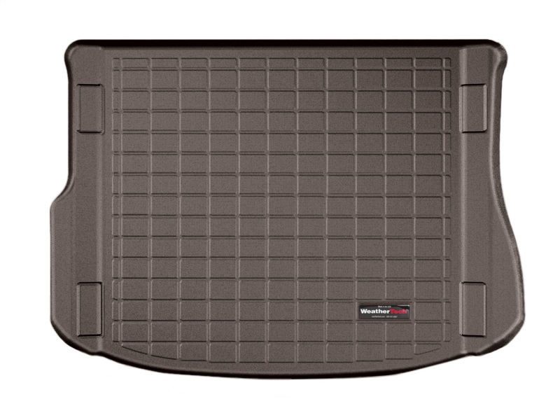 Land Rover Range Rover Evoque Cargo Liner - Cargo Area (Behind 2nd Row) - WeatherTech - Trim Required for Optional Rail Cargo System - Cocoa - `12-`27
