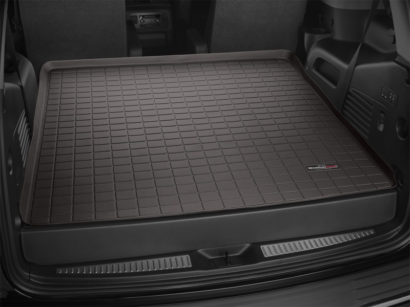 Cadillac Escalade Cargo Liner - Behind 2nd Row - WeatherTech - Cocoa - `15-`27
