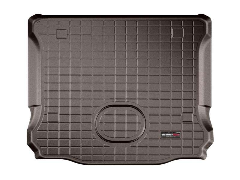 Jeep Wrangler Unlimited Cargo Liner - Behind 2nd Row Seating - WeatherTech - Cocoa - `15-`16