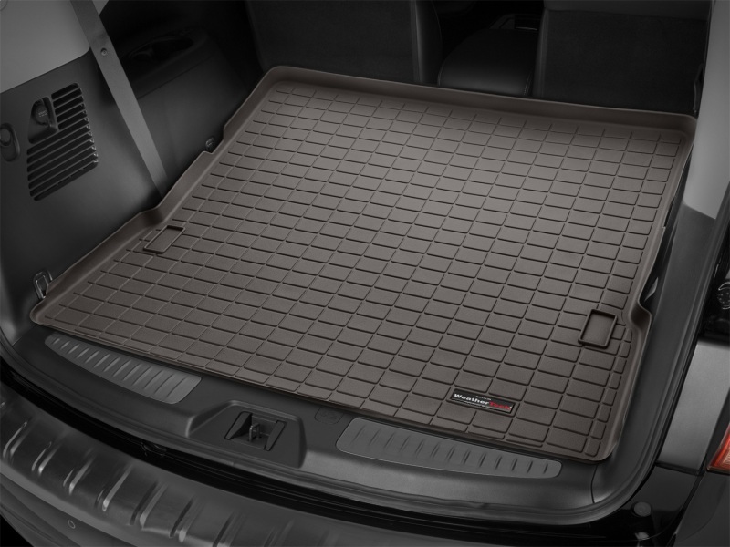 Infiniti QX56 Cargo Liner - Behind 2nd Row - WeatherTech - Raised Lip - Cocoa - `11-`13