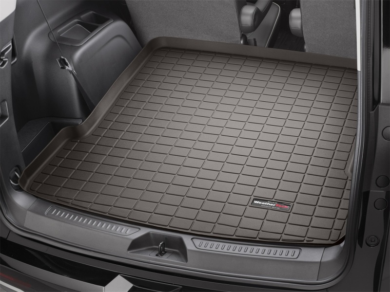 GMC Acadia Cargo Liner - Behind 2nd Row Seating - WeatherTech - Cocoa - `17-`27