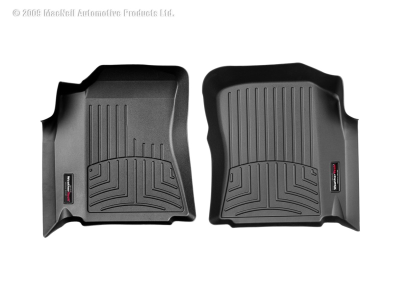 Toyota Tundra FloorLiner - Front - WeatherTech - DigitalFit - Black - `00-`04