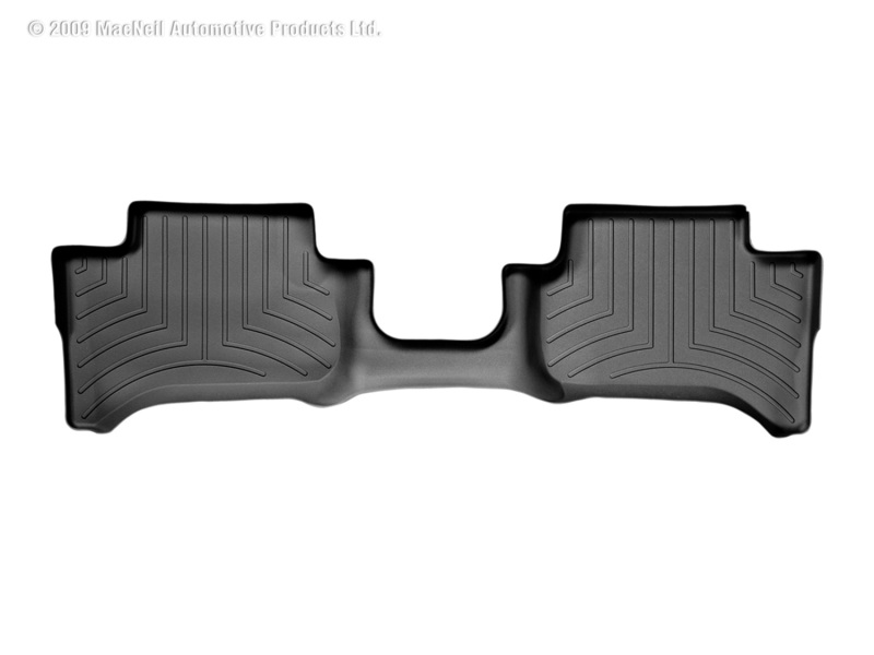 Dodge Durango FloorLiner - Rear - WeatherTech - DigitalFit - Black - `04-`10