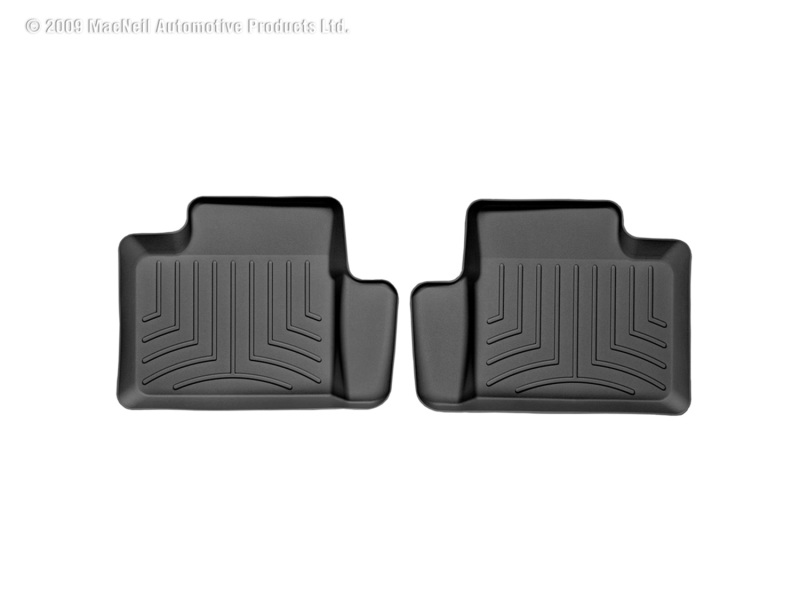 Mercedes-Benz ML350 FloorLiner - Rear - WeatherTech - DigitalFit - Black - `03-`07