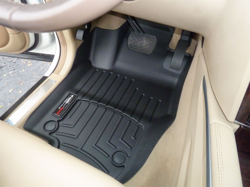 Mercedes-Benz ML63 FloorLiner - Front - WeatherTech - DigitalFit - Black - `07-`11