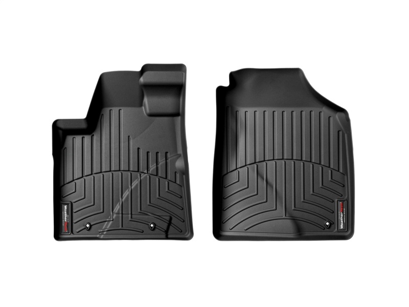 Honda Pilot FloorLiner - Front - WeatherTech - DigitalFit - Black - 2005