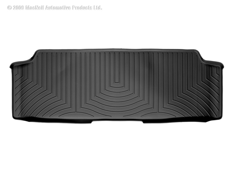 Chrysler Town & Country FloorLiner - Rear - WeatherTech - DigitalFit - Black - `01-`07