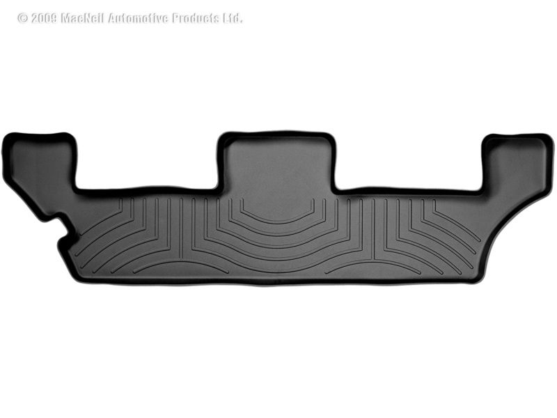 Chrysler Town & Country FloorLiner - Rear - WeatherTech - DigitalFit - Black - `01-`07