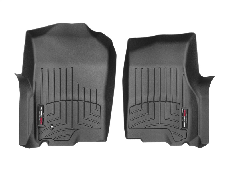 Ford Expedition FloorLiner - Front - WeatherTech - DigitalFit - Black - `03-`06
