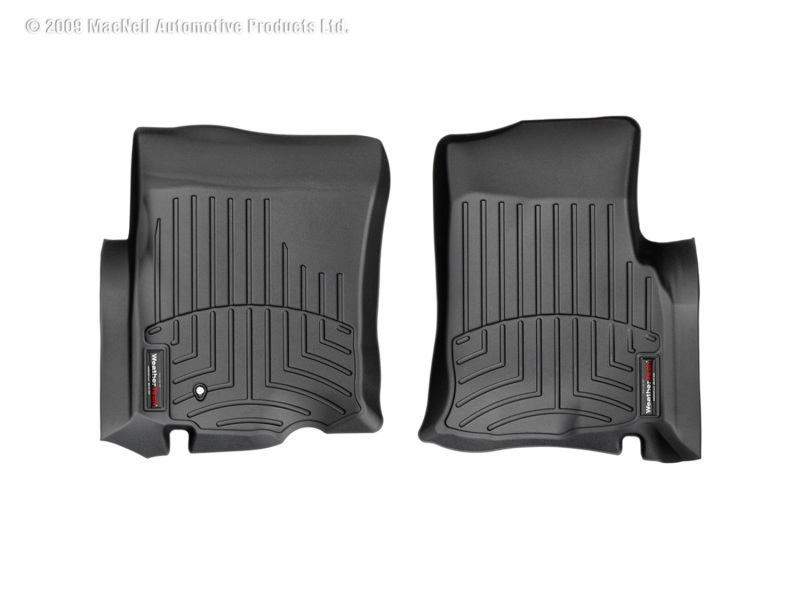 Ford Expedition FloorLiner - Front - WeatherTech - DigitalFit - Black - `03-`06