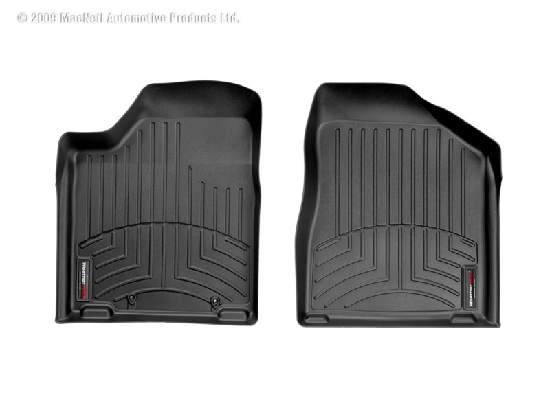 Nissan Murano FloorLiner - Front - WeatherTech - DigitalFit - Black - `03-`08