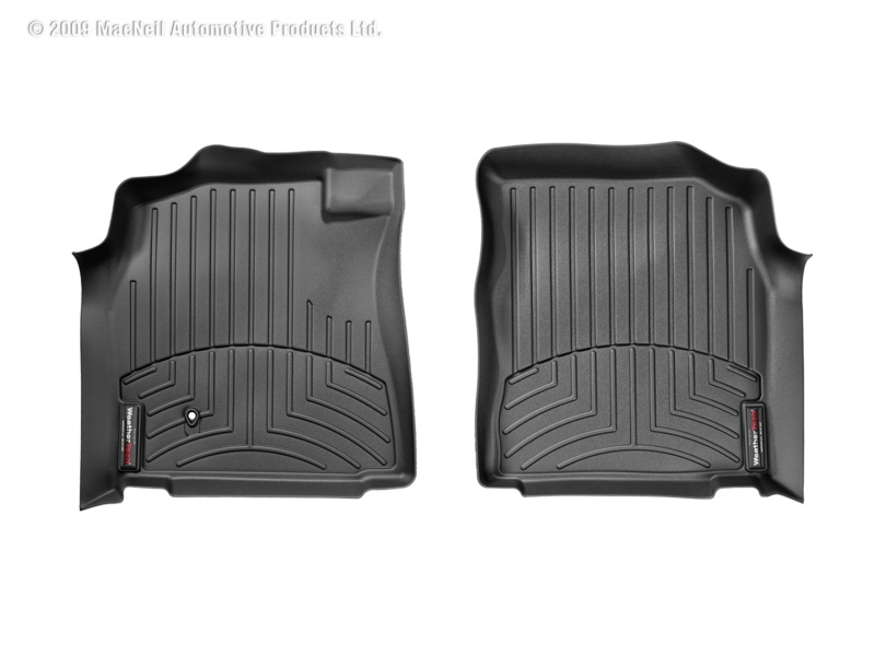Toyota Tundra FloorLiner - Front - WeatherTech - DigitalFit - Black - `05-`06