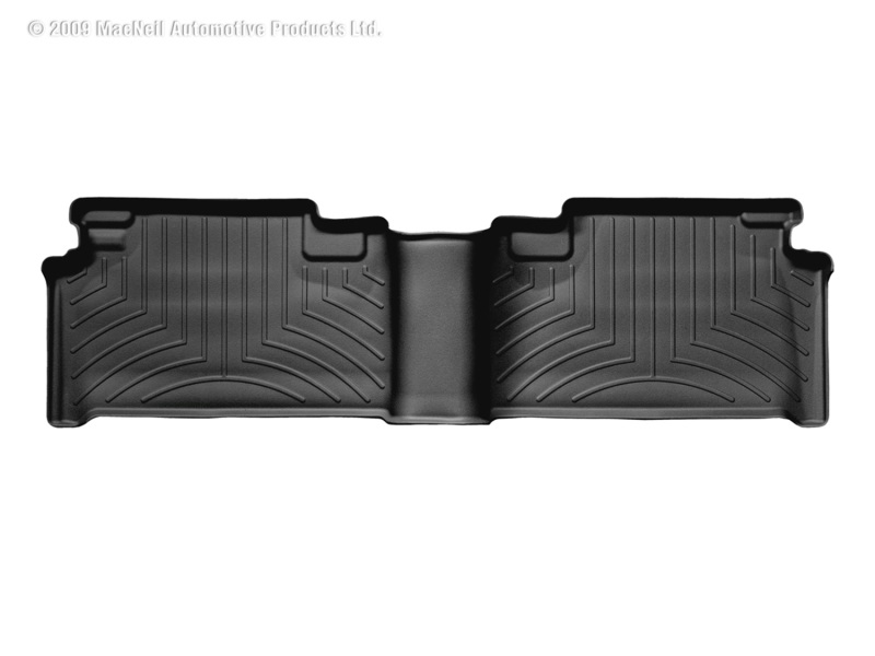 Toyota Tundra FloorLiner - Rear - WeatherTech - DigitalFit - Black - `05-`06