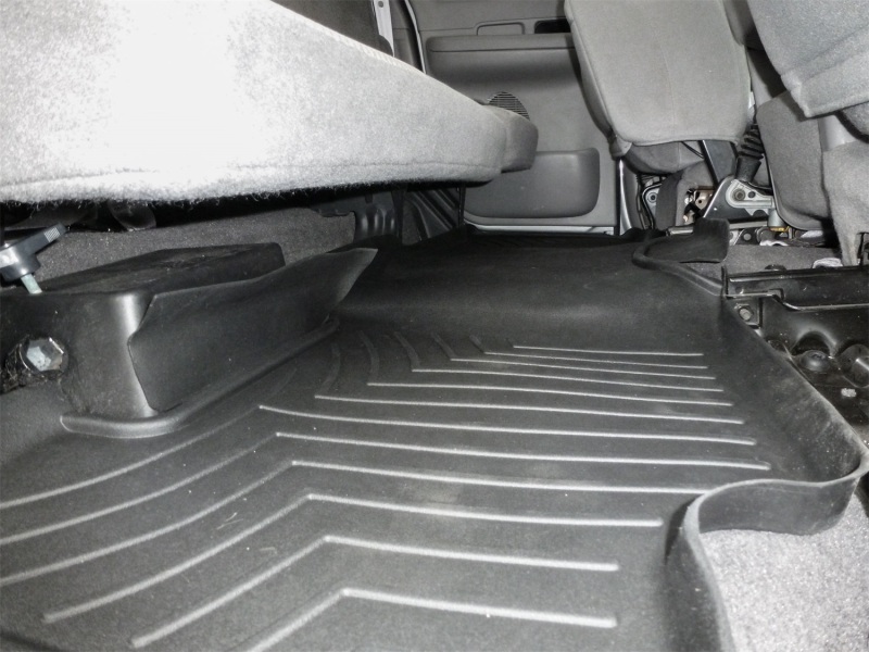 Ford F150 FloorLiner - Rear - WeatherTech - DigitalFit - Black - `00-`04