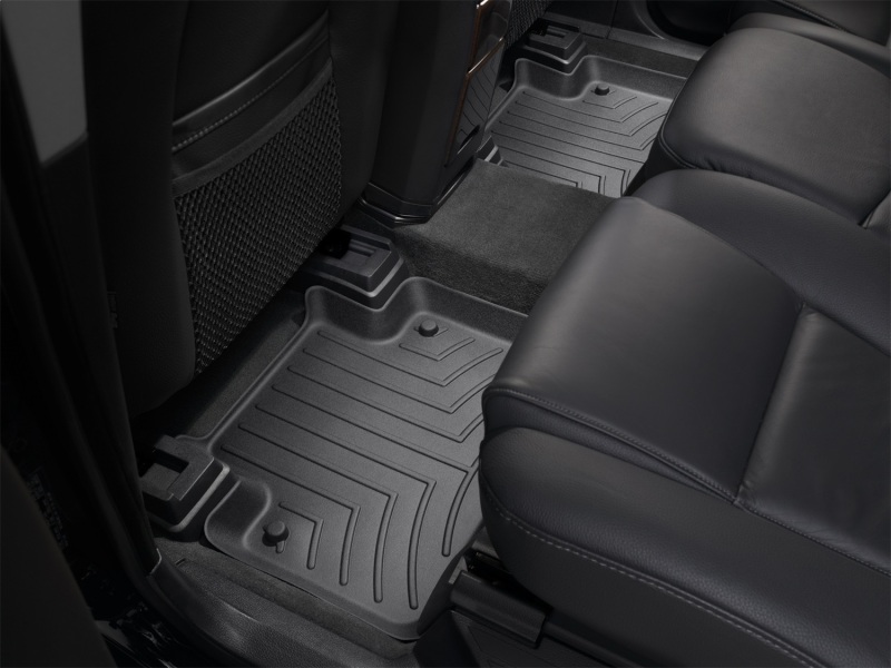 Volvo XC90 FloorLiner - Rear - WeatherTech - DigitalFit - Black - `03-`13