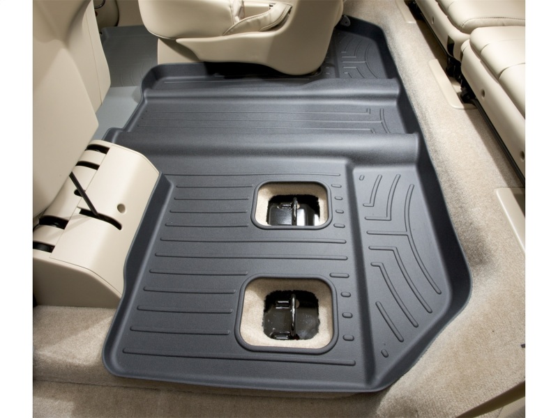 Cadillac Escalade ESV FloorLiner - Rear - WeatherTech - DigitalFit - Black - `07-`13