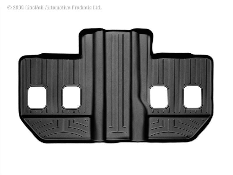 Cadillac Escalade ESV FloorLiner - Rear - WeatherTech - DigitalFit - Black - `07-`13