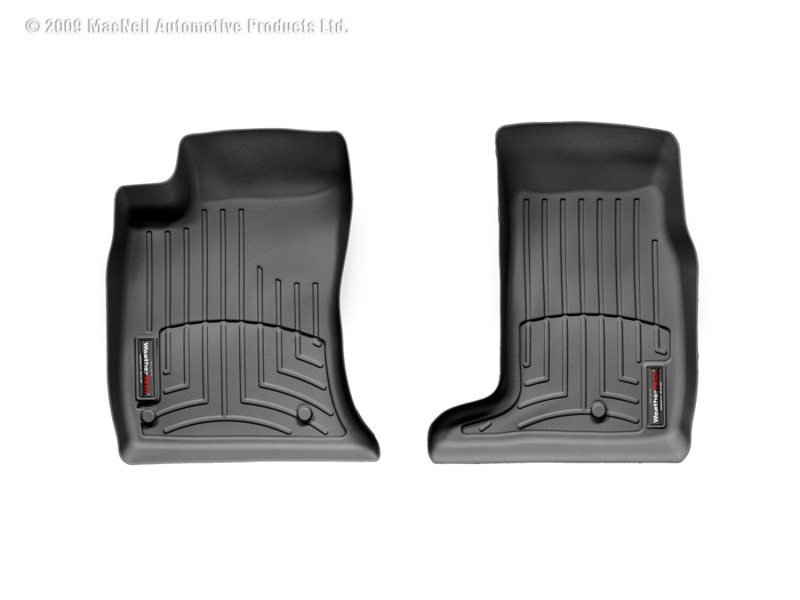 Cadillac SRX FloorLiner - Front - WeatherTech - DigitalFit - Black - `04-`09