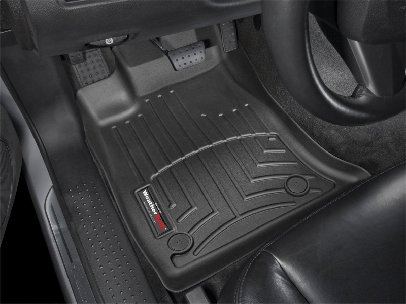 Cadillac SRX FloorLiner - Front - WeatherTech - DigitalFit - Black - `04-`09