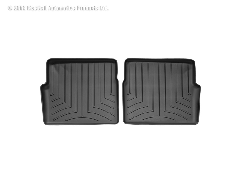 Cadillac SRX Floor Liner - Rear - WeatherTech - DigitalFit - Black - `04-`09