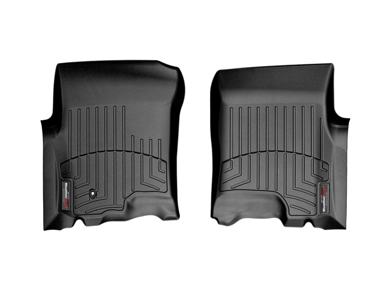 Ford Expedition FloorLiner - Front - WeatherTech - DigitalFit - Black - `97-`02