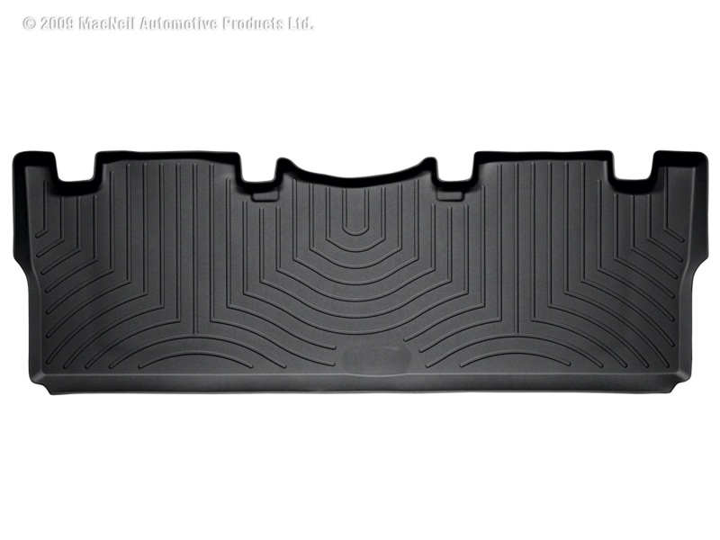 Toyota Sienna FloorLiner - Rear - WeatherTech - DigitalFit - Black - `04-`10