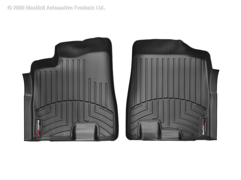 Buick Rendezvous FloorLiner - Front - WeatherTech - DigitalFit - Black - `02-`07