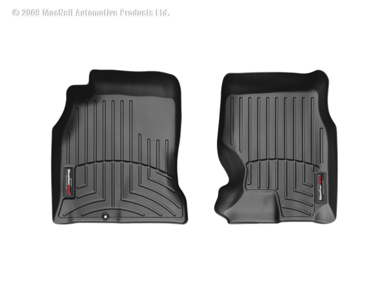 Infiniti FX35 FloorLiner - Front - WeatherTech - DigitalFit - Black - `04-`08
