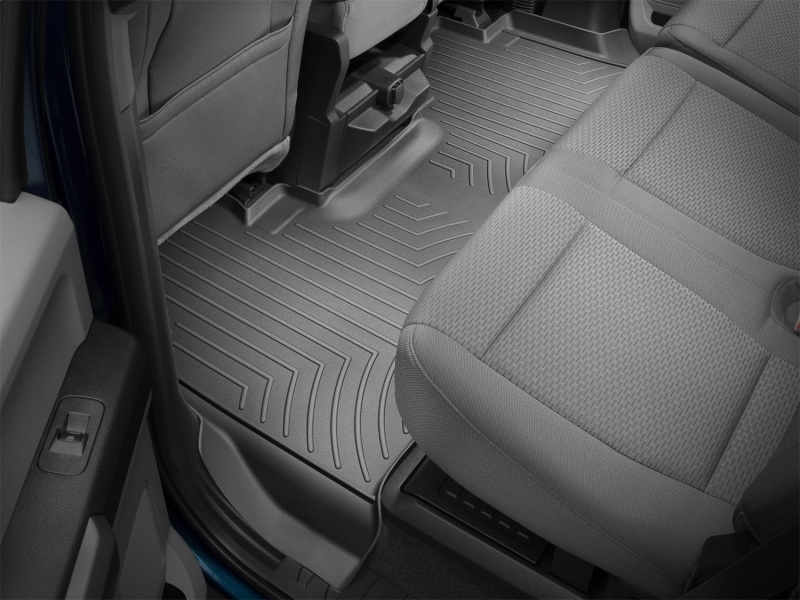 Ford F-350 FloorLiner - Rear - WeatherTech - DigitalFit - Black - `17-`27