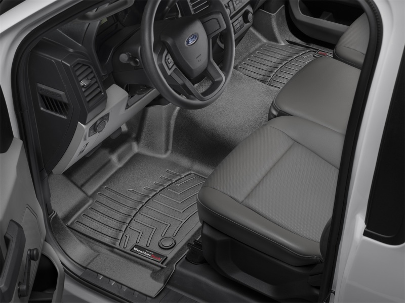 Ford F-550 FloorLiner - Rear - WeatherTech - DigitalFit - Black - `17-`27