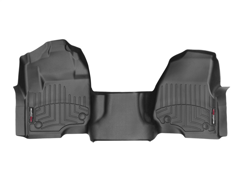 Ford F-450 FloorLiner - Front - WeatherTech - DigitalFit - Black - `17-`27