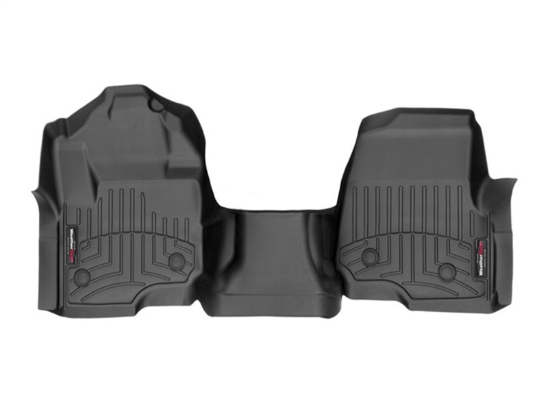 Ford F-250 FloorLiner - Front - WeatherTech - DigitalFit - Black - `17-`27