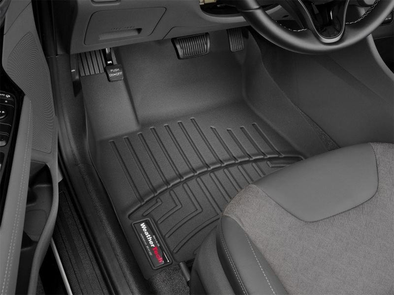Kia Niro FloorLiner - Front - WeatherTech - DigitalFit - Black - `17-`27