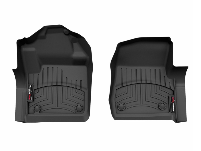 Ford F-250 FloorLiner - Front - WeatherTech - DigitalFit - Black - `17-`27