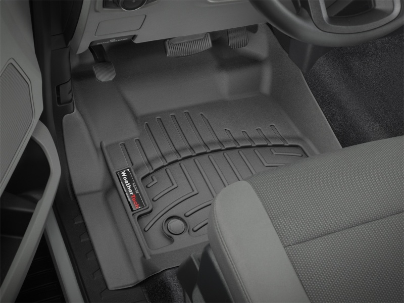Ford F-250 FloorLiner - Front - WeatherTech - DigitalFit - Black - `17-`27