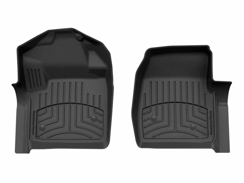 Ford SuperDuty FloorLiner - Front - WeatherTech - HP - Black - `17-`25