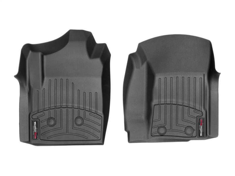Chevrolet Silverado 3500 FloorLiner - Front - WeatherTech - DigitalFit - Black - `15-`27