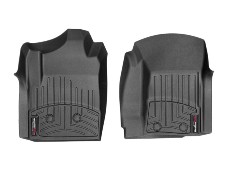 Chevrolet Silverado 3500 FloorLiner - Front - WeatherTech - DigitalFit - Black - `15-`27