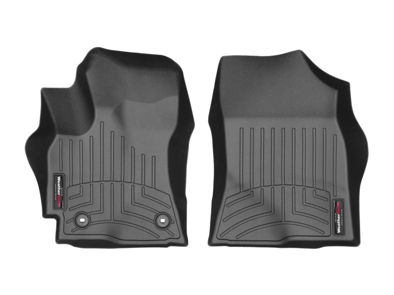Toyota Corolla FloorLiner - Front - WeatherTech - DigitalFit - Black - `17-`27