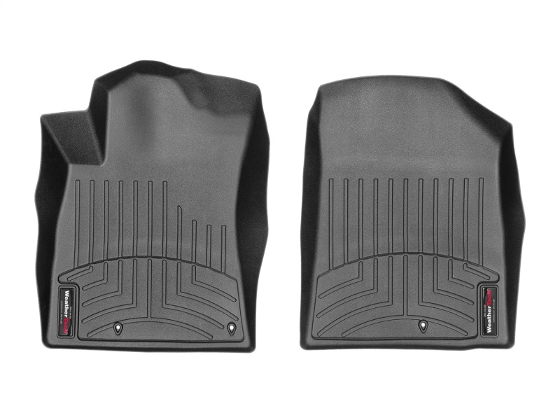 Hyundai Ioniq FloorLiner - Front - WeatherTech - DigitalFit - Black - `17-`27