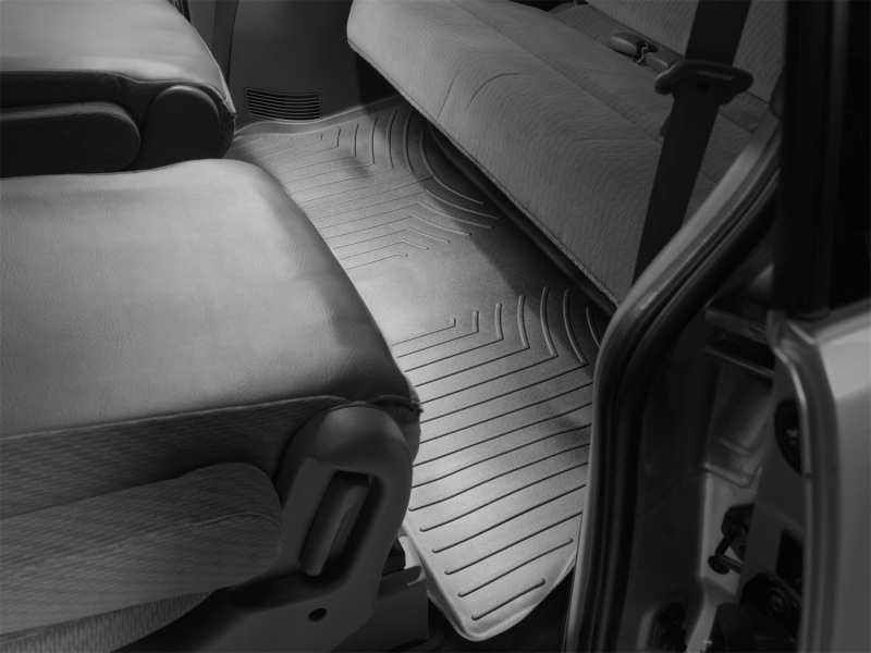 Honda Odyssey FloorLiner - Rear - WeatherTech - DigitalFit - Black - `99-`04