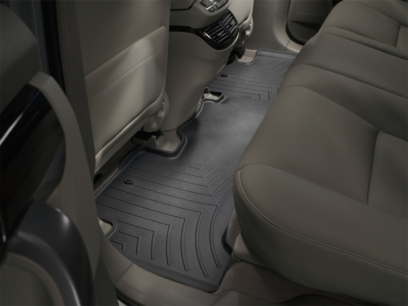 Acura MDX FloorLiner - Rear - WeatherTech - DigitalFit - Black - `07-`13