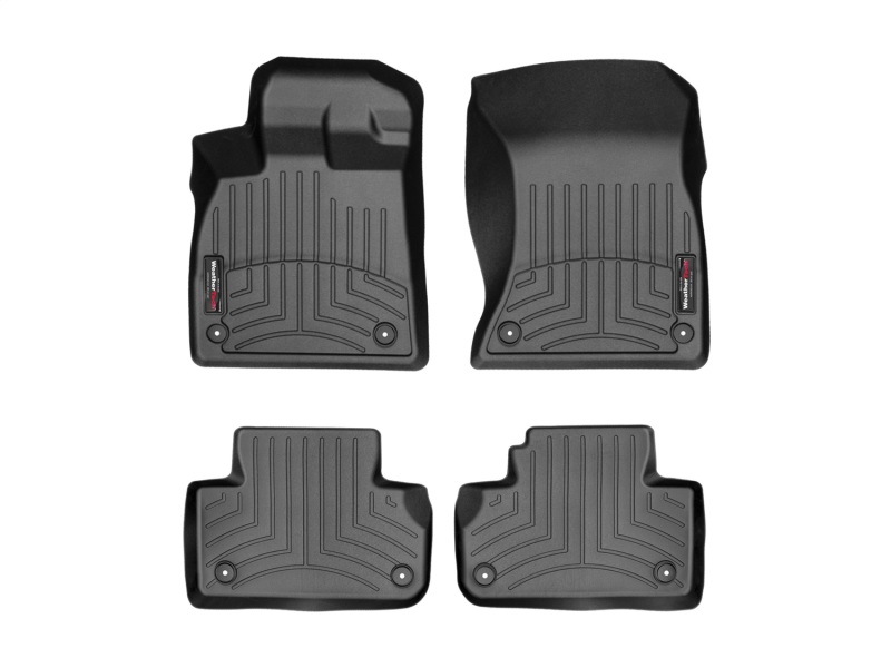 Audi Q5 FloorLiner - Front + Rear - WeatherTech - DigitalFit - Black - `18-`27