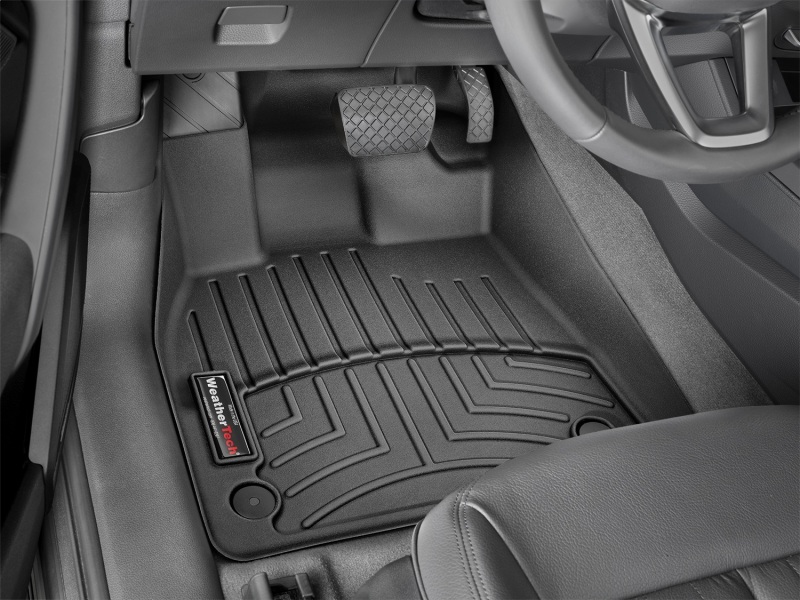 Audi Q5 FloorLiner - Front - WeatherTech - DigitalFit - Black - `18-`27