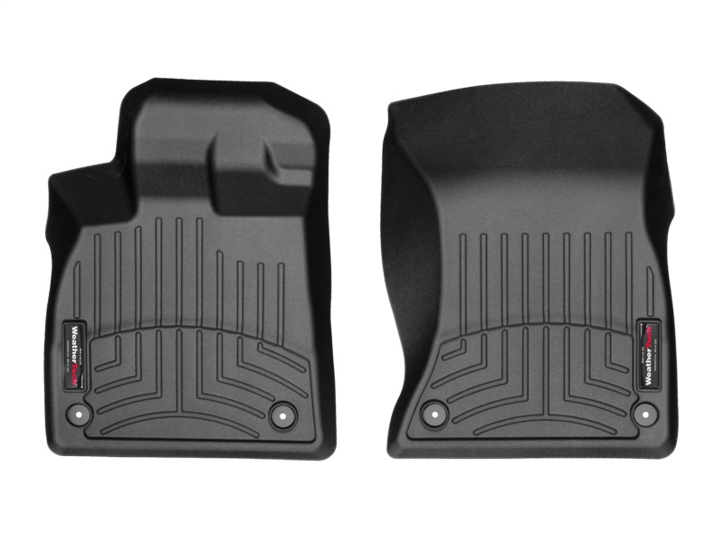 Audi Q5 FloorLiner - Front - WeatherTech - DigitalFit - Black - `18-`27