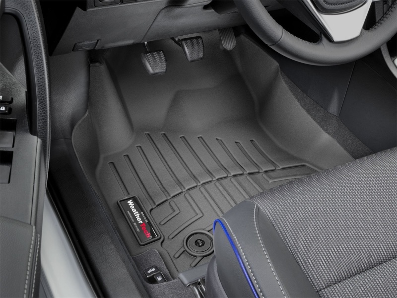 Toyota Corolla FloorLiner - Front - WeatherTech - DigitalFit - Black - `17-`27