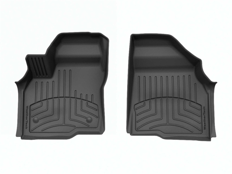 Chevrolet Bolt EUV Floor Mat Set - Front - WeatherTech - FloorLiner HP - Black - `22-`23