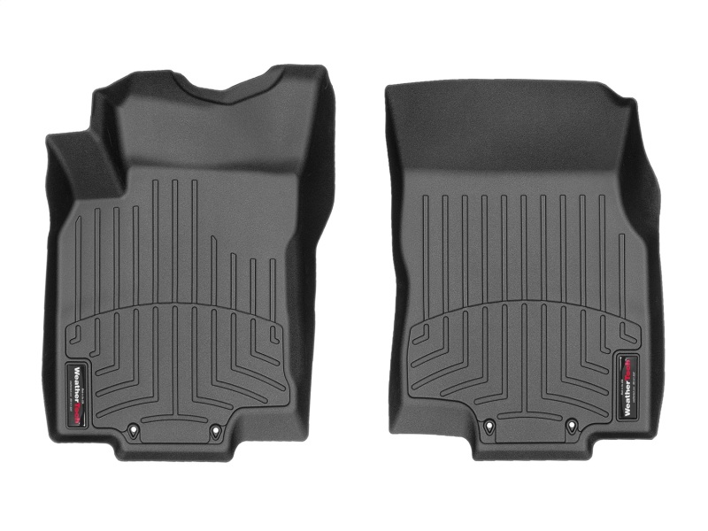 Nissan Rogue FloorLiner - Front - WeatherTech - DigitalFit - Black - `17-`27