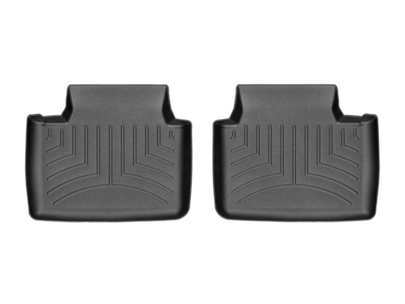 Porsche Panamera FloorLiner - Rear - WeatherTech - DigitalFit - Black - `17-`27